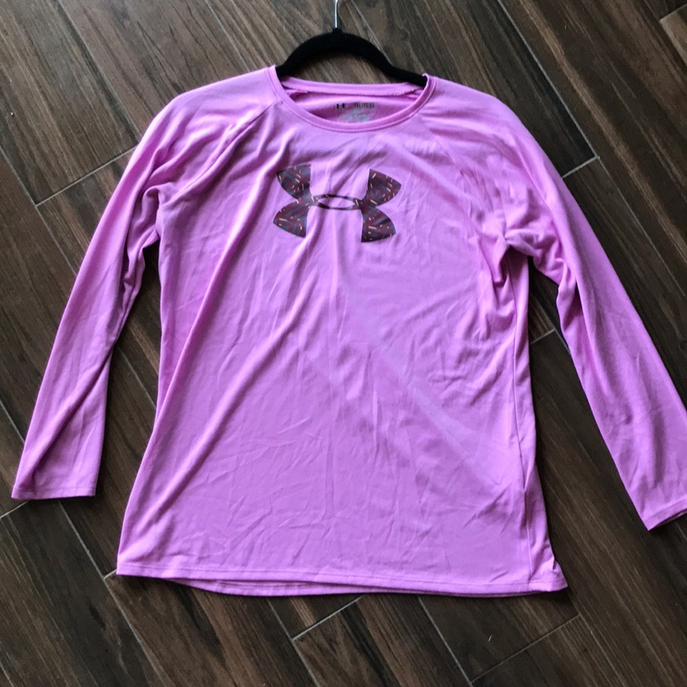 Pink Under Armour Top